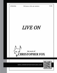 Live On SAB choral sheet music cover Thumbnail